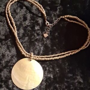 Cookie Lee Gold Necklace with Elegant Pendant